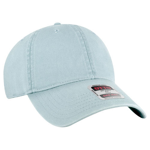 Powder Blue low-profile dad hat on a solid white background.