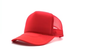 5-Panel Foam-Front High Crown Mesh Back Trucker Hat
