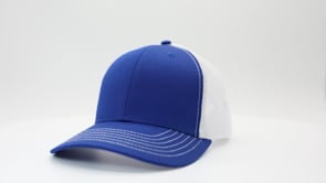6-Panel Mid Profile Mesh Back Trucker Hat