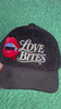 37 second video of some example embroidery work on hats by La La Land Embroidery